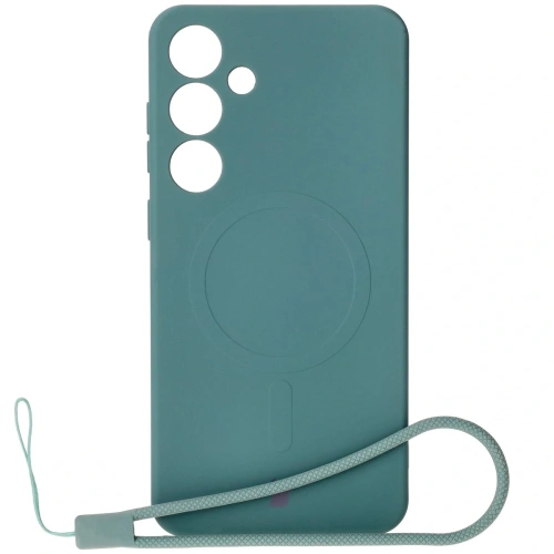 Kup Bizon Case Szilikon Magnetic Samsung Galaxy S25+ Plus / S24+ Plus sötétzöld - BIZ8264 - {ean13} - Sklep Home Screen