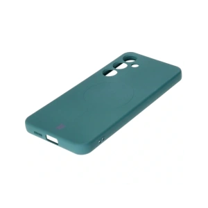 Kup Bizon Case Szilikon Magnetic Samsung Galaxy S25+ Plus / S24+ Plus sötétzöld - BIZ8264 - {ean13} - Sklep Home Screen