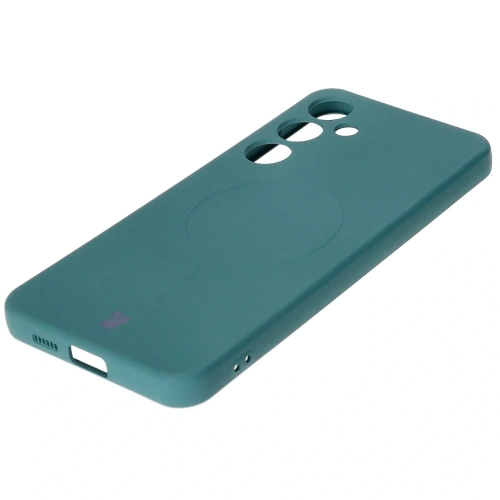 Kup Bizon Case Szilikon Magnetic Samsung Galaxy S25+ Plus / S24+ Plus sötétzöld - BIZ8264 - {ean13} - Sklep Home Screen