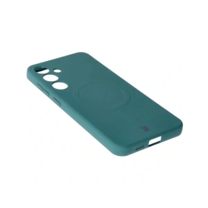 Kup Bizon Case Szilikon Magnetic Samsung Galaxy S25+ Plus / S24+ Plus sötétzöld - BIZ8264 - {ean13} - Sklep Home Screen