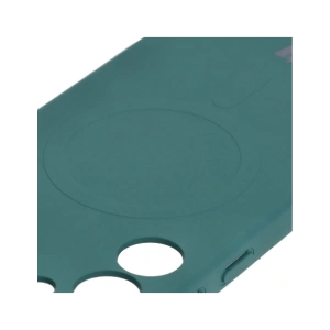 Kup Silikonové pouzdro s magnetickým kroužkem Bizon Case Silicone Magnetic pro Samsung Galaxy S25+ Plus / S24+ Plus tmavě zelené - BIZ8264 - {ean13} - Sklep Home Screen