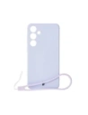 Kup Silikonové pouzdro s magnetickým kroužkem Bizon Case Silicone Magnetic pro Samsung Galaxy S25+ Plus / S24+ Plus světle fialové - BIZ8265 - {ean13} - Sklep Home Screen