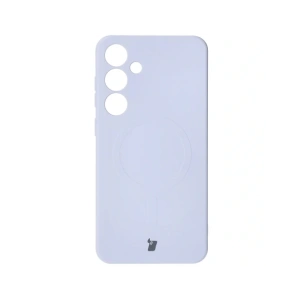 Kup Silikonové pouzdro s magnetickým kroužkem Bizon Case Silicone Magnetic pro Samsung Galaxy S25+ Plus / S24+ Plus světle fialové - BIZ8265 - {ean13} - Sklep Home Screen