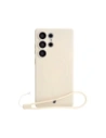 Buy Bizon Case Silicone Magnetic Samsung Galaxy S25 Ultra beige - BIZ8266 - {ean13} - Home Screen Store Europe