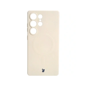 Kup Bizon Case Silicone Magnetic Samsung Galaxy S25 Ultra bézs - BIZ8266 - {ean13} - Sklep Home Screen