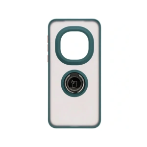 Buy Bizon Case Hybrid Ring Honor Magic7 Pro tinted with a dark green frame - BIZ8269 - {ean13} - Home Screen Store Europe