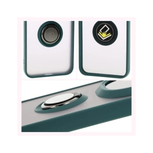Buy Bizon Case Hybrid Ring Honor Magic7 Pro tinted with a dark green frame - BIZ8269 - {ean13} - Home Screen Store Europe