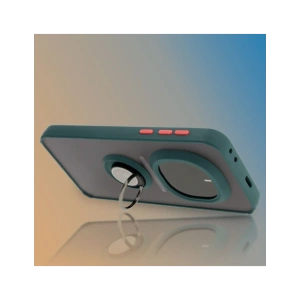 Kup Bizon Case Hybrid Ring Honor Magic7 Pro getönt mit einem dunkelgrünen Rahmen - BIZ8269 - {ean13} - Sklep Home Screen