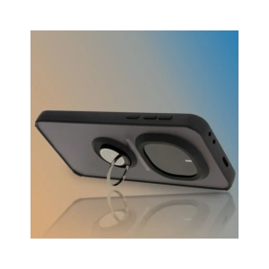 Kup Pouzdro s prstovým držákem Bizon Case Hybrid Ring pro Honor Magic7 Pro kouřové s černým rámečkem - BIZ8270 - {ean13} - Sklep Home Screen