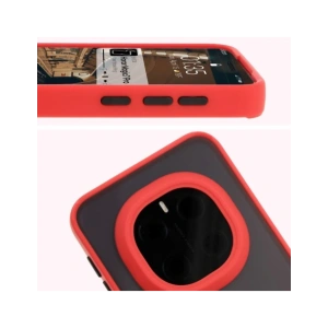 Kup Etui s úchytem na prst Bizon Case Hybrid Ring pro Honor Magic7 Pro kouřové s červeným rámečkem - BIZ8271 - {ean13} - Sklep Home Screen