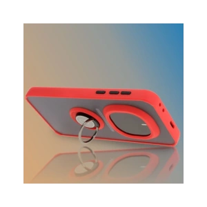 Kup Etui s úchytem na prst Bizon Case Hybrid Ring pro Honor Magic7 Pro kouřové s červeným rámečkem - BIZ8271 - {ean13} - Sklep Home Screen