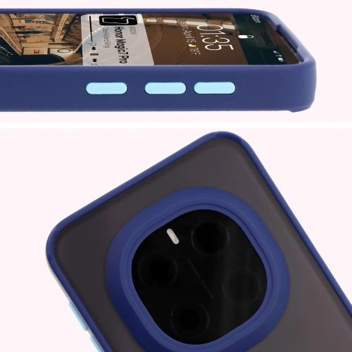 Buy Bizon Case Hybrid Ring Honor Magic7 Pro tinted with a navy blue frame - BIZ8272 - {ean13} - Home Screen Store Europe