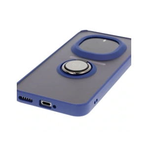 Kup Etui s úchytem na prst Bizon Case Hybrid Ring pro Honor Magic7 Pro kouřové s modrým rámem - BIZ8272 - {ean13} - Sklep Home Screen