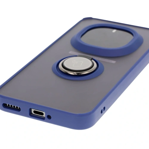 Buy Bizon Case Hybrid Ring Honor Magic7 Pro tinted with a navy blue frame - BIZ8272 - {ean13} - Home Screen Store Europe