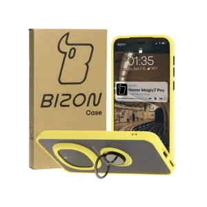 Kup Bizon Case Hybrid Ring Honor Magic7 Pro getönt mit einem gelben Rahmen. - BIZ8274 - {ean13} - Sklep Home Screen