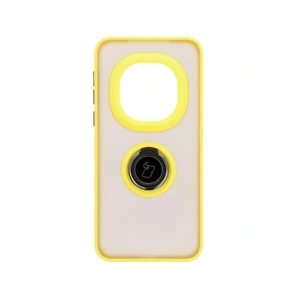 Kup Etui s úchopem na prst Bizon Case Hybrid Ring pro Honor Magic7 Pro kouřové s žlutým rámečkem - BIZ8274 - {ean13} - Sklep Home Screen