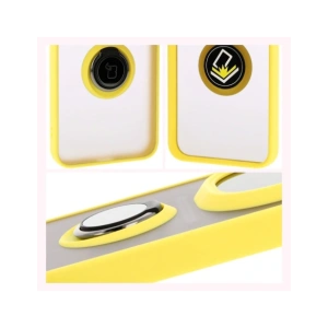 Kup Etui s úchopem na prst Bizon Case Hybrid Ring pro Honor Magic7 Pro kouřové s žlutým rámečkem - BIZ8274 - {ean13} - Sklep Home Screen