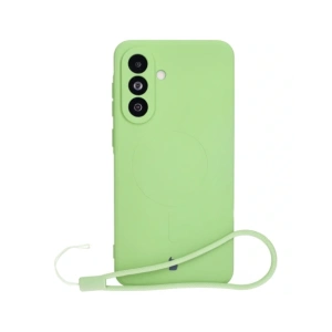 Buy Bizon Case Silicone Magnetic Sq Samsung Galaxy A36 5G light green - BIZ8281 - {ean13} - Home Screen Store Europe