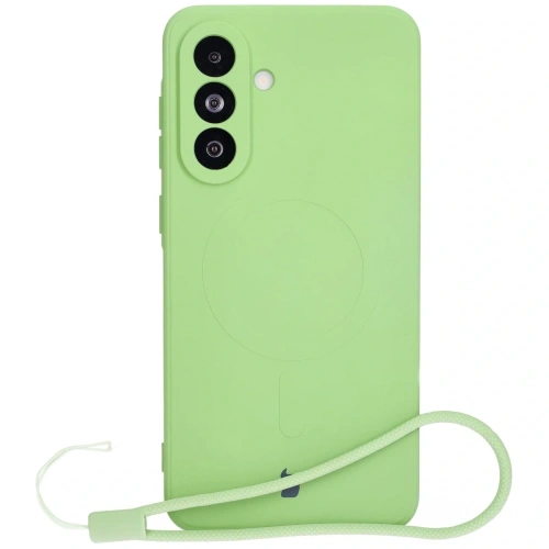 Kup Bizon Case Silicone Magnetic Sq Samsung Galaxy A36 5G világos zöld - BIZ8281 - {ean13} - Sklep Home Screen