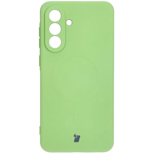 Kup Bizon Case Silicone Magnetic Sq Samsung Galaxy A36 5G verde deschis - BIZ8281 - {ean13} - Sklep Home Screen