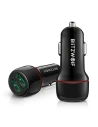 Autonabíječka Blitzwolf BW-SD5, 25W, QC 3.0, 2x USB (černá)