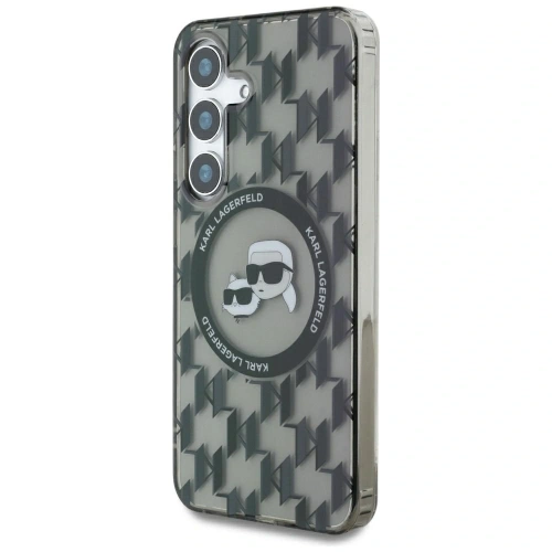 Kup Karl Lagerfeld Button Karl&Choupette Köpfe Auf KL Muster MagSafe Samsung Galaxy S25 schwarz - KLD21876 - {ean13} - Sklep Home Screen