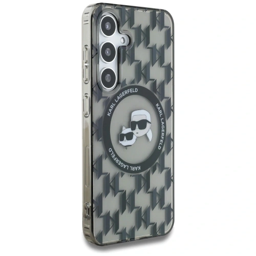Kup Karl Lagerfeld Buton Karl&Choupette Capete Pe Model KL MagSafe Samsung Galaxy S25 negru - KLD21876 - {ean13} - Sklep Home Screen