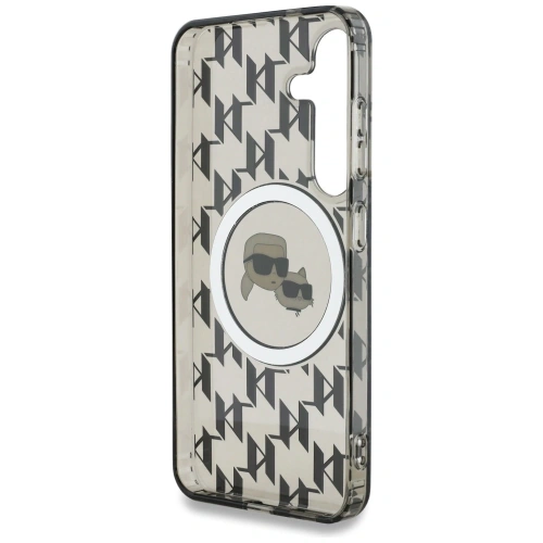 Kup Karl Lagerfeld Buton Karl&Choupette Capete Pe Model KL MagSafe Samsung Galaxy S25 negru - KLD21876 - {ean13} - Sklep Home Screen