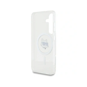 Kup Etui Karl Lagerfeld Button Choupette Head Printed Logo MagSafe do Samsung Galaxy S25 biały - KLD21877 - {ean13} - Sklep Home Screen