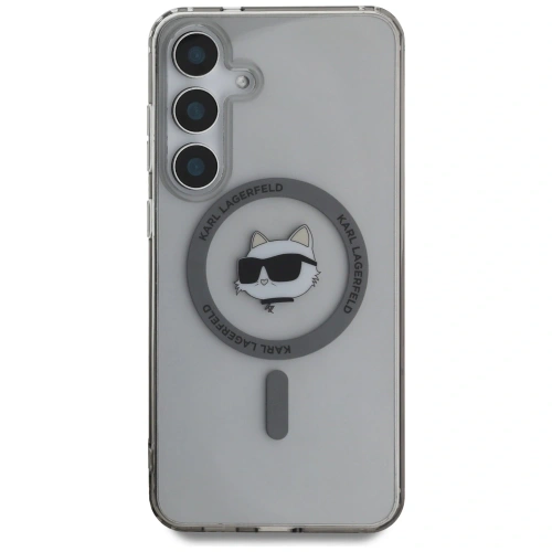 Kup Etui Karl Lagerfeld Button Choupette Head Printed Logo MagSafe do Samsung Galaxy S25 czarny - KLD21878 - {ean13} - Sklep Home Screen
