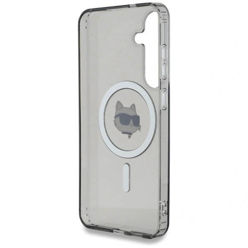 Kup Etui Karl Lagerfeld Button Choupette Head Printed Logo MagSafe do Samsung Galaxy S25 czarny - KLD21878 - {ean13} - Sklep Home Screen