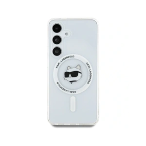 Kup Karl Lagerfeld Gomb Choupette Fej Nyomtatott Logó MagSafe Samsung Galaxy S25+ Plus fehér - KLD21879 - {ean13} - Sklep Home Screen