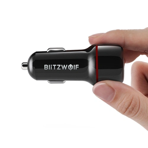 Kup Ładowarka samochodowa Blitzwolf BW-SD5, 25W, QC 3.0, 2x USB (czarna) - BLZ226BLK - {ean13} - Sklep Home Screen