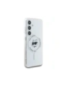 Kup Etui Karl Lagerfeld Button Choupette Head Printed Logo MagSafe do Samsung Galaxy S25+ Plus bílý - KLD21879 - {ean13} - Sklep Home Screen