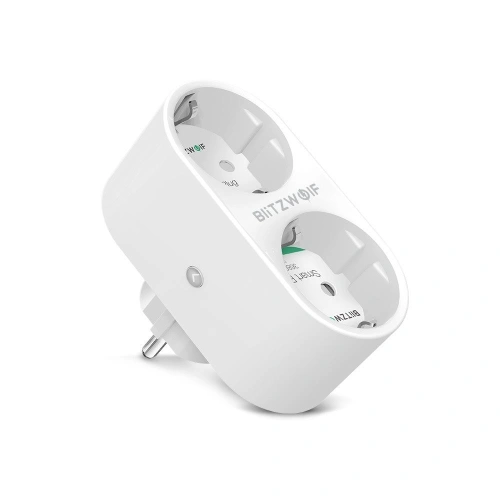 Kup Priza inteligentă Blitzwolf BW-SHP7, dublă, WiFi, 3680W - BLZ228 - {ean13} - Sklep Home Screen