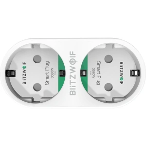 Kup Intelligens Blitzwolf BW-SHP7 dupla konnektor, WiFi, 3680W - BLZ228 - {ean13} - Sklep Home Screen