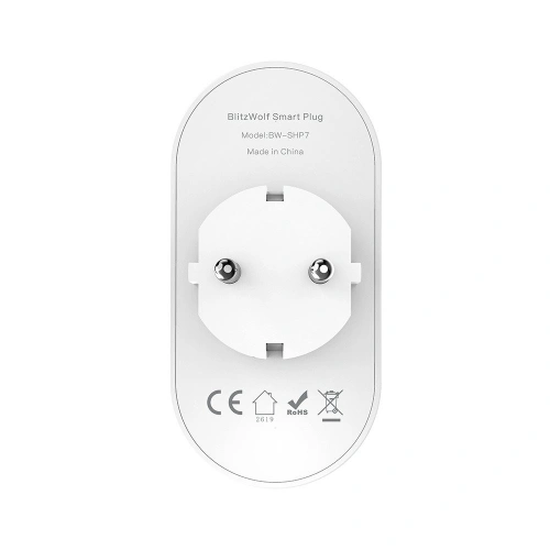 Kup Inteligentne gniazdko Blitzwolf BW-SHP7, podwójne, WiFi, 3680W - BLZ228 - {ean13} - Sklep Home Screen