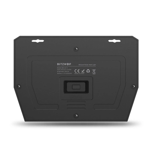 Kup Blitzwolf BW-OLT1 Außen-LED-Solarlampe mit Bewegungs- und Dämmerungssensor, 2200mAh - BLZ229 - {ean13} - Sklep Home Screen