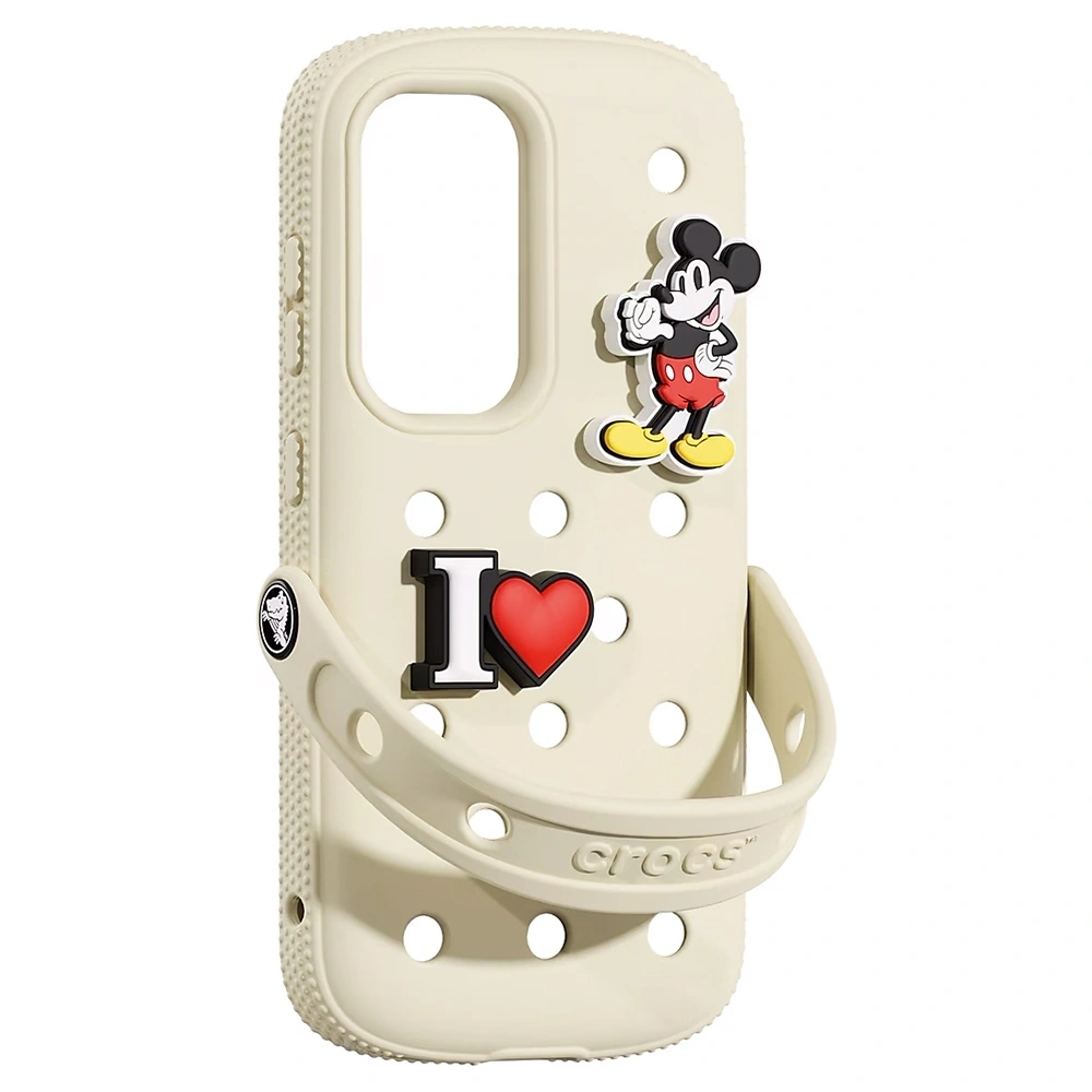 Etui Samsung Crocs Case do Galaxy S25 bone