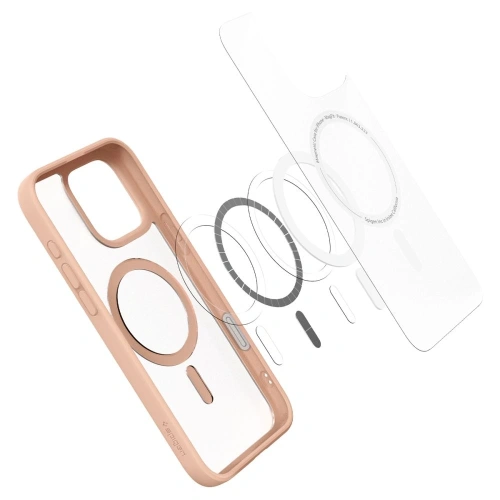 Kup Spigen Ultra Hybrid T Mag MagSafe Apple iPhone 16 Pro Frost Rose Titanium - SPN16623 - {ean13} - Sklep Home Screen