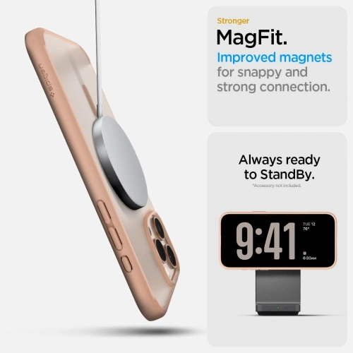 Kup Etui Spigen Ultra Hybrid T Mag MagSafe Apple iPhone 16 Pro Frost Rose Titanium - SPN16623 - {ean13} - Sklep Home Screen