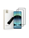 Tvrzené sklo Tech-Protect Glass Fit+ Xiaomi Redmi Note 14 4G / 5G Černé [2 PACK]