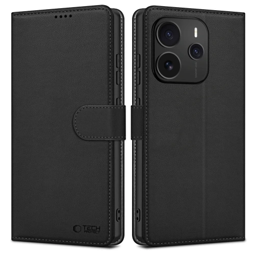 Kup Etui z klapką Tech-Protect Wallet Xiaomi Redmi Note 14 5G Matte Black - THP3862 - {ean13} - Sklep Home Screen