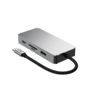 Kup Tech-Protect HB05 HUB Adapter 9in1 USB-C + USB-A 2.0 + USB-A 3.0 + HDMI 4K60Hz + SD/TF + PD 100W + Ethernet RJ45 1000Mbps Űrszürke - THP3863 - {ean13} - Sklep Home Screen