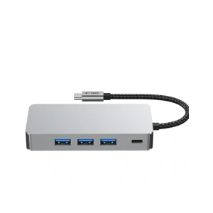 Kup Tech-Protect HB05 HUB Adapter 9in1 USB-C + USB-A 2.0 + USB-A 3.0 + HDMI 4K60Hz + SD/TF + PD 100W + Ethernet RJ45 1000Mbps Űrszürke - THP3863 - {ean13} - Sklep Home Screen