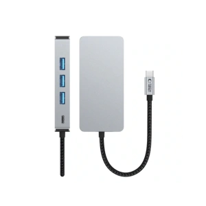 Kup Tech-Protect HB05 HUB Adapter 9in1 USB-C + USB-A 2.0 + USB-A 3.0 + HDMI 4K60Hz + SD/TF + PD 100W + Ethernet RJ45 1000Mbps Űrszürke - THP3863 - {ean13} - Sklep Home Screen