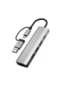 Kup Adaptér Tech-Protect HB03 HUB 5in1 USB-C + USB-A 2.0 + USB-A 3.0 + Ethernet RJ45 Space Grey - THP3864 - {ean13} - Sklep Home Screen