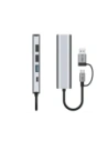 Kup Adaptér Tech-Protect HB03 HUB 5in1 USB-C + USB-A 2.0 + USB-A 3.0 + Ethernet RJ45 Space Grey - THP3864 - {ean13} - Sklep Home Screen