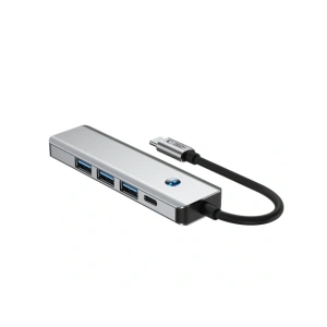 Kup Tech-Protect HB01 HUB Adapter 5in1 USB-C + USB-A 3.0 + HDMI 4K60Hz + PD 100W Űrszürke - THP3866 - {ean13} - Sklep Home Screen
