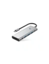 Kup Tech-Protect HB04 HUB Adapter 9in1 USB-C + USB-A 2.0 + USB-A 3.0 + HDMI 4K60Hz + SD/TF + PD 100W + Jack 3.5mm Gri Spațial - THP3867 - {ean13} - Sklep Home Screen